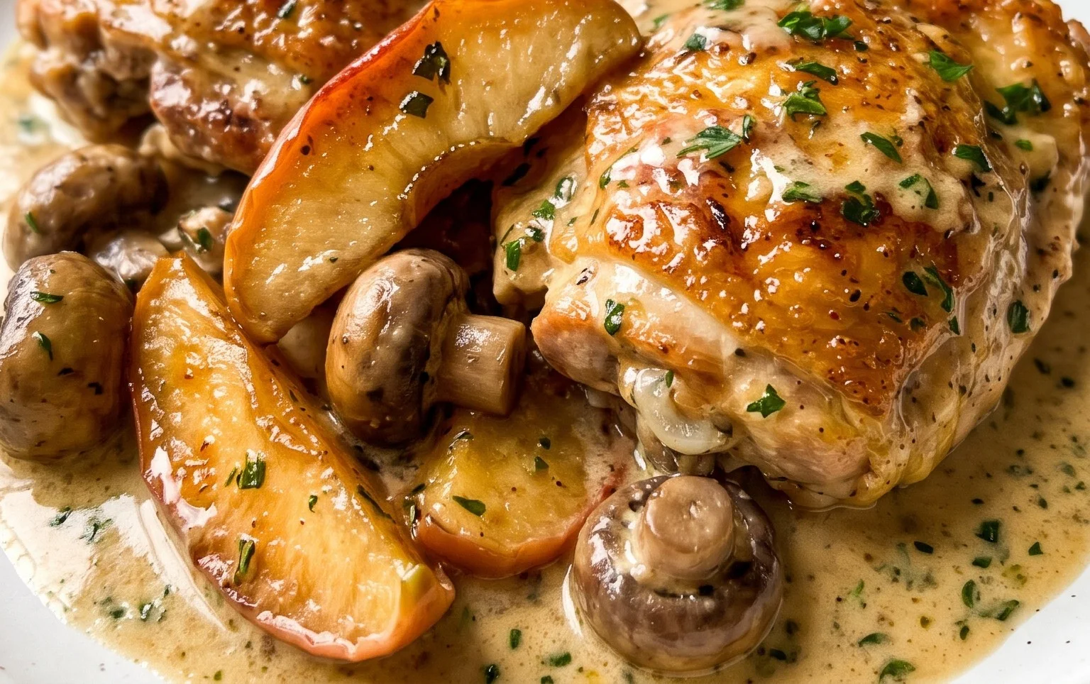 French Chicken Casserole a la Normande