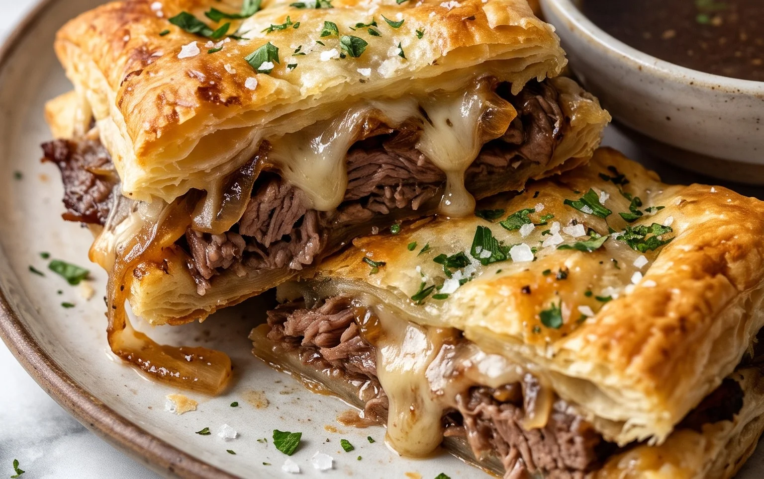 French Dip Squares